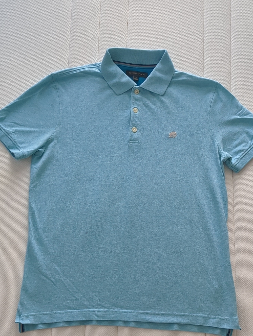Men's Light Blue Banana Republic Polo Shirt